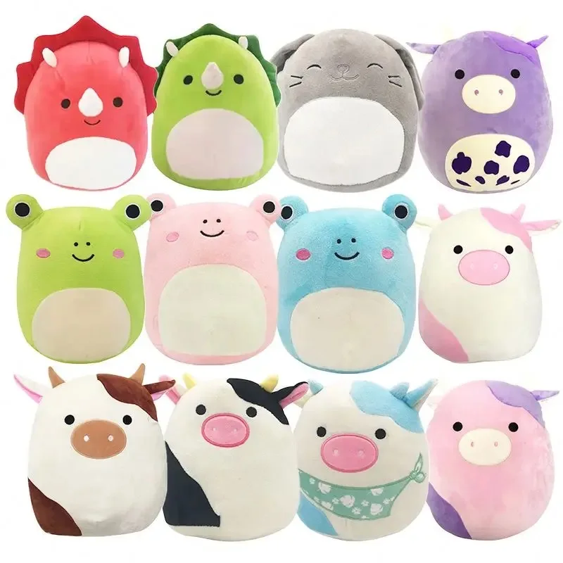 Customized Big Tiger Cat Unicorn Stuffed Animal Bee Bunny Custom Plush Doll Pink Tiger Cow Bus Toys Us Stuffed Animal