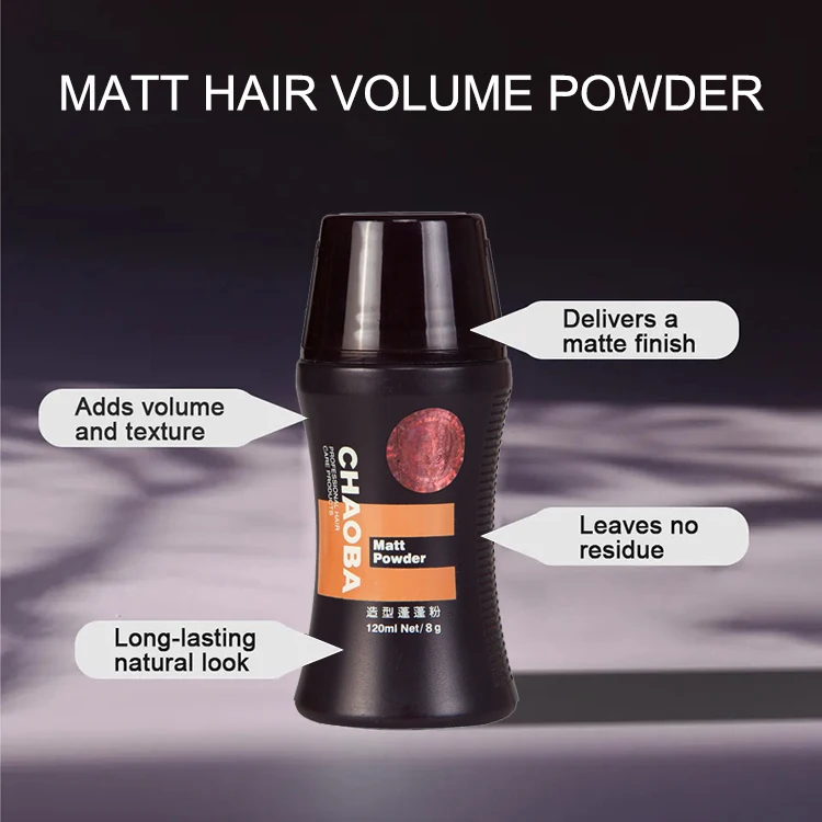 Private Label OEM Barber Hair Styling Texture Powder for Men Barber Hair Products Wax Powder Fiber Volume Powder Strong Hold Pro