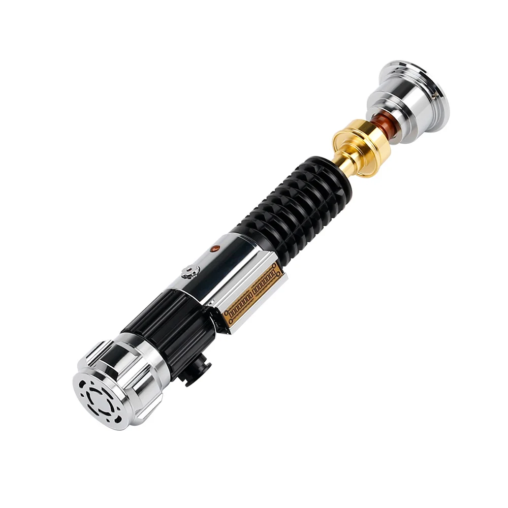 TXQsaber OBW EP3 Weathering Pixel Lightsaber Metal Hilt Dueling Light Saber Proffie2.2 With Lock Up Blaster Sound