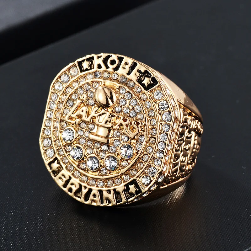  2016 lakers Коби Брайант кольцо на пенсию для чемпионата