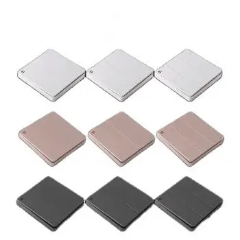  1/2/3 Gang Smart wall switch WIFI Crystal Glass Wireless Light Tuya App remote Switch With google