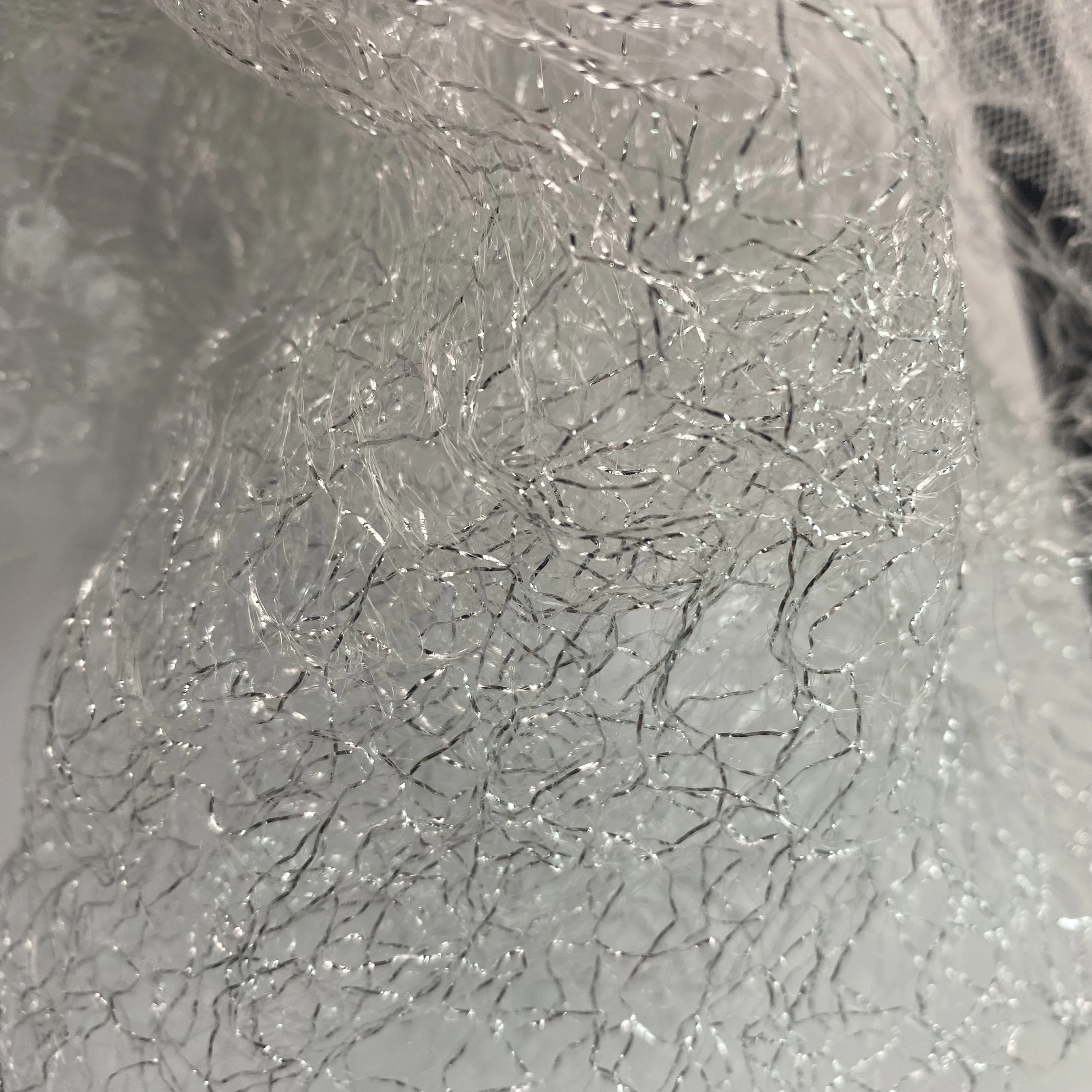 D-920 5mm Crystal Sequins Bridal Luxury Embroidery Beads Wedding Tulle Beaded Lace tulle metallic Fabric