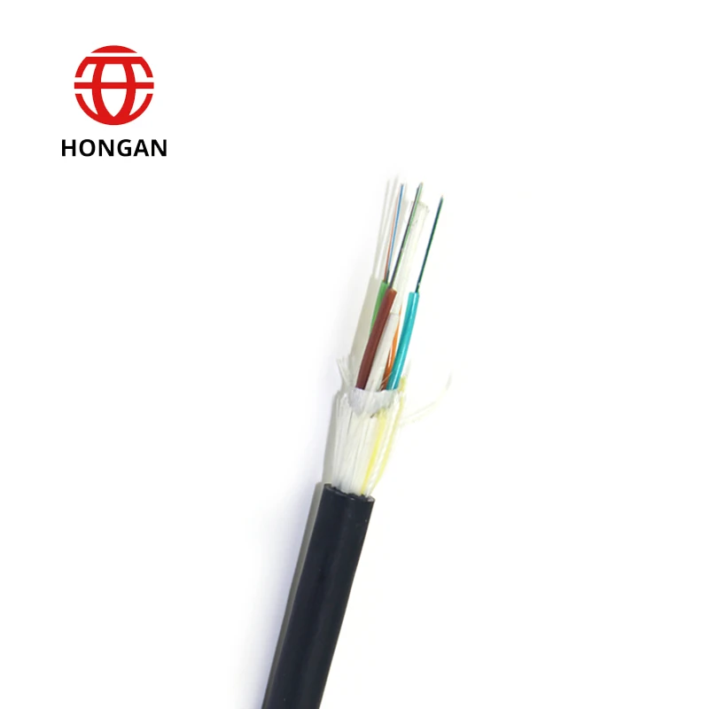 Manufacturer Supply Fiber Optic Cable Adss 4 6 12 24 48 Core Outdoor Fiber Optic Cable
