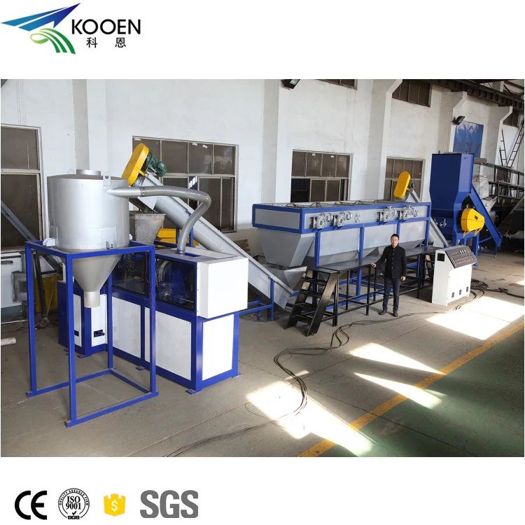 Flexible operation PET Bottle Crushing washing Line Wasted Plastic Recycling Machine cover Manual separating table