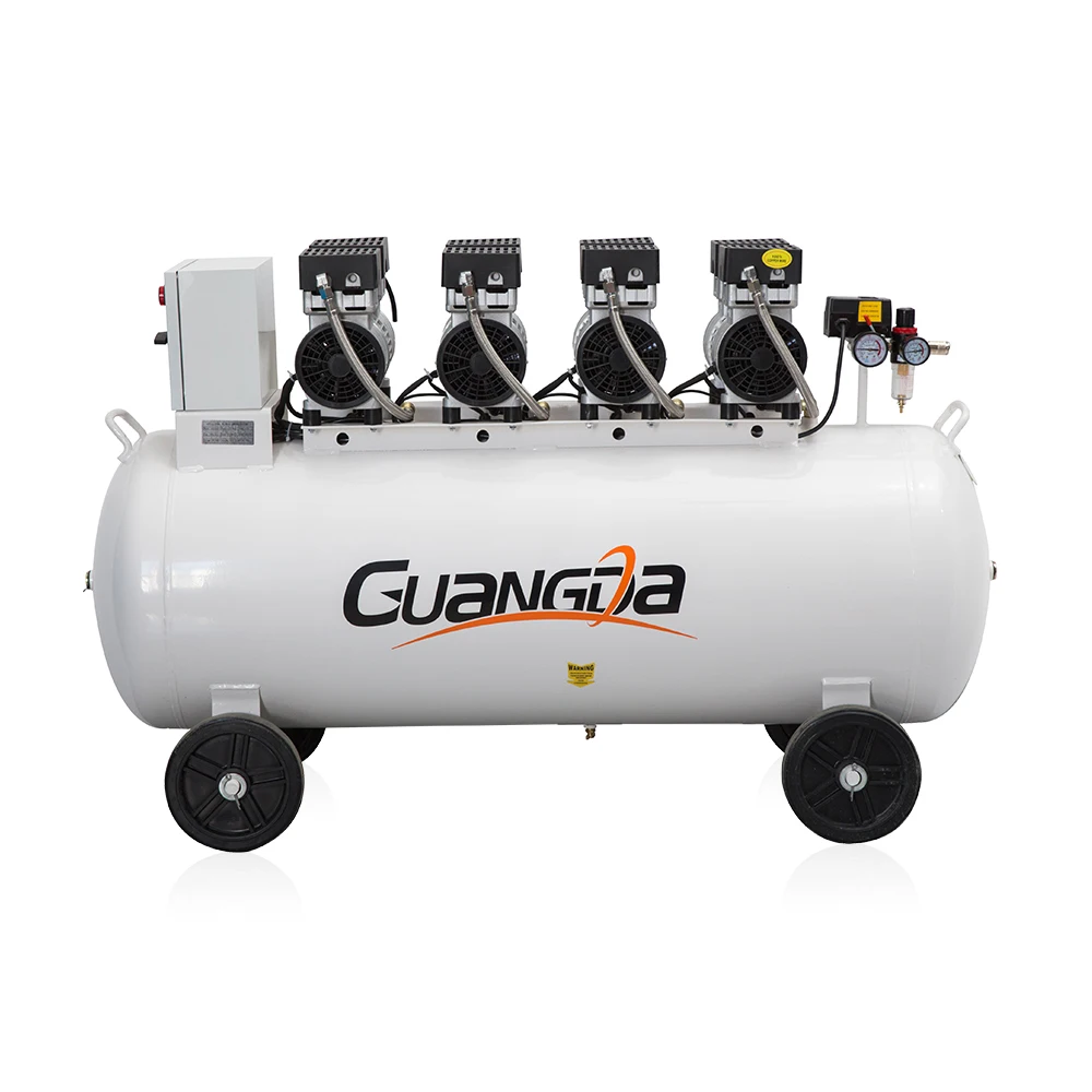 200 liter 200L high oil pressure free silent piston air compressor price