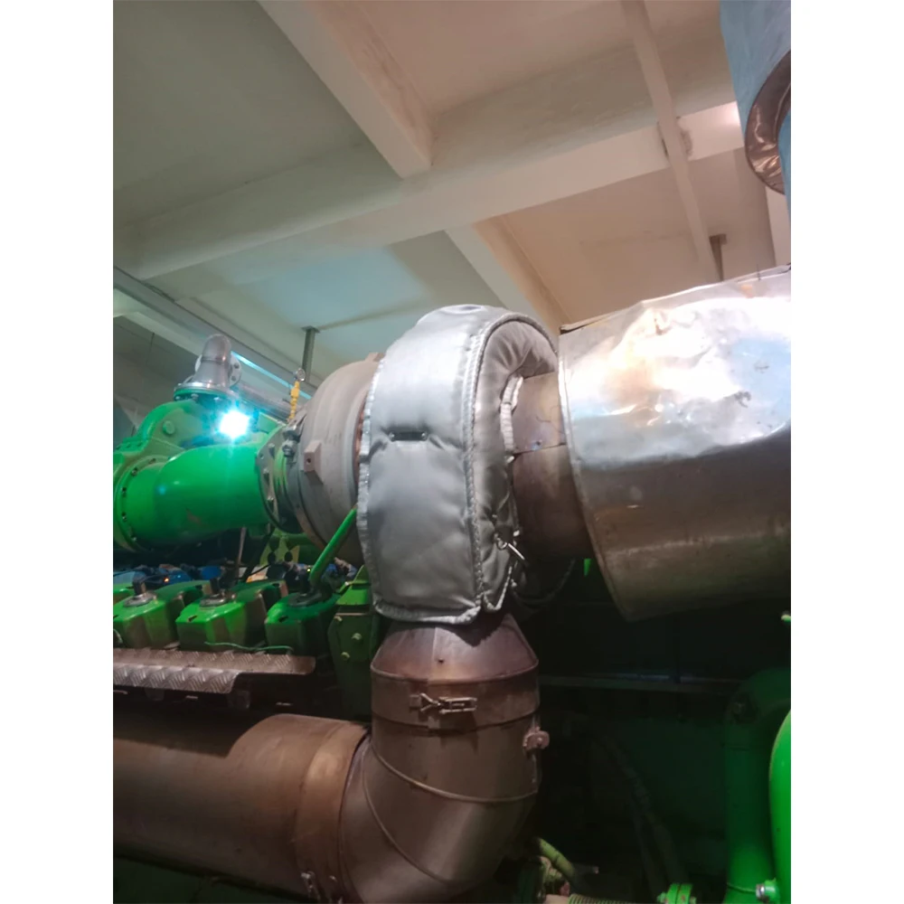 High Quality High Temp Insulation Removal Jacket For Jenbacher Engine JGS 620 Exhaust Jacket