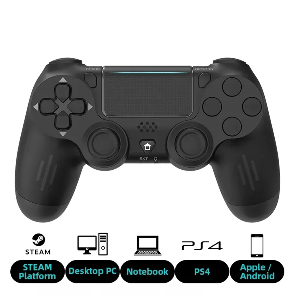 PS4 Control Wireless Controller Gamepad Joystick 6-Axis Double Vibration Joypad For Playstation 4 Joysticks & Game Controllers