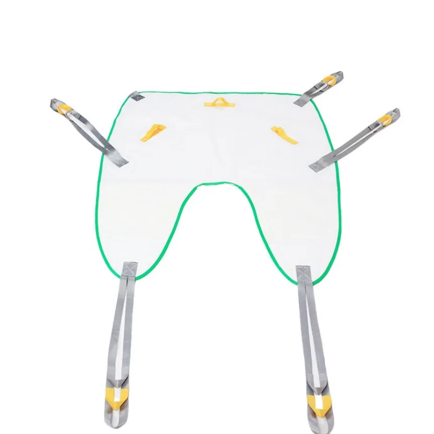 patient hoist lift sling medical supplies SPU disposable full body bath harness hammock sling SWL 450LBS direct supplier