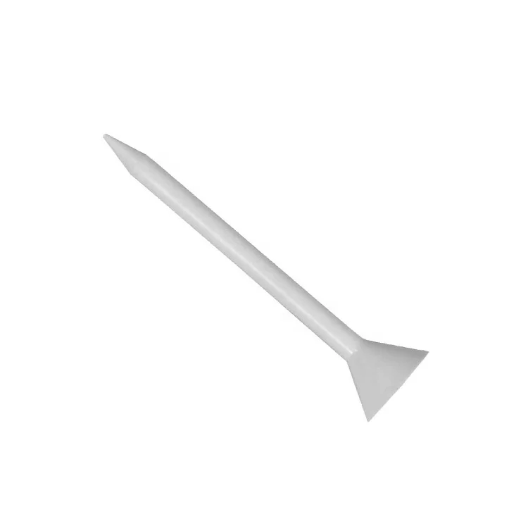 High quality new design custom golf plastic tees white oem