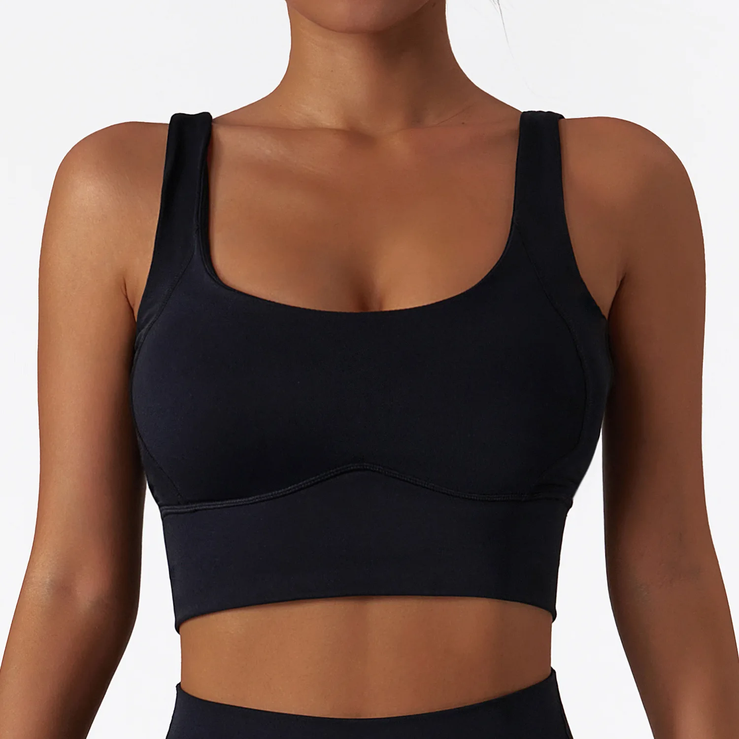 Wholesale Quick Dry Workout Seamless Sports Top High Impact Yoga Tops Fitness Women Sports Bra
