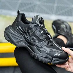 Black Fast lacing system safety boots technology sport safety shoes with Swivel button LACES