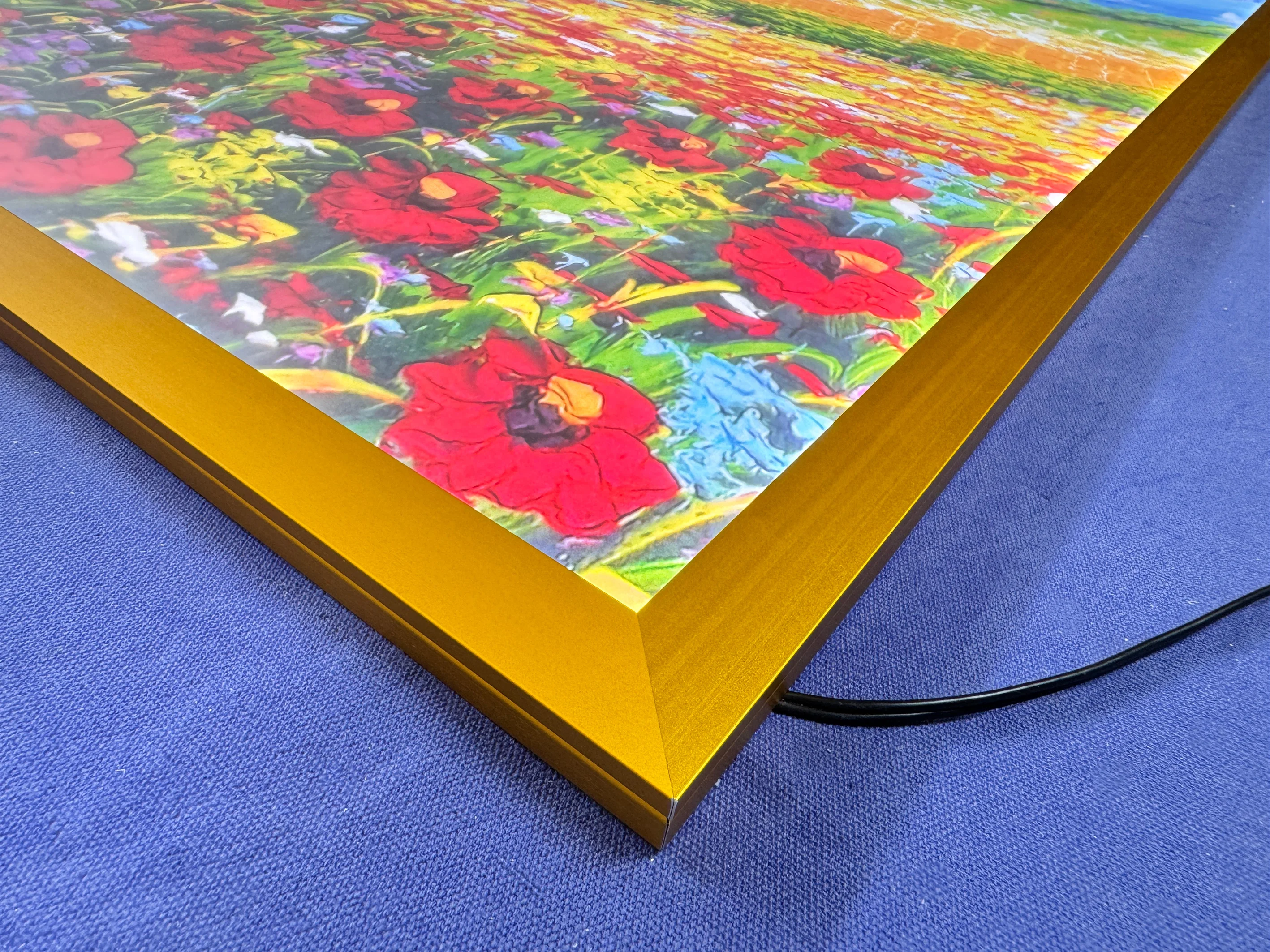 Ultra-thin Aluminum Snap Photo Frame Open Light Box with Tempered Glass LED for A1 A2 A3 A4 Restaurant Menu Board Advertising