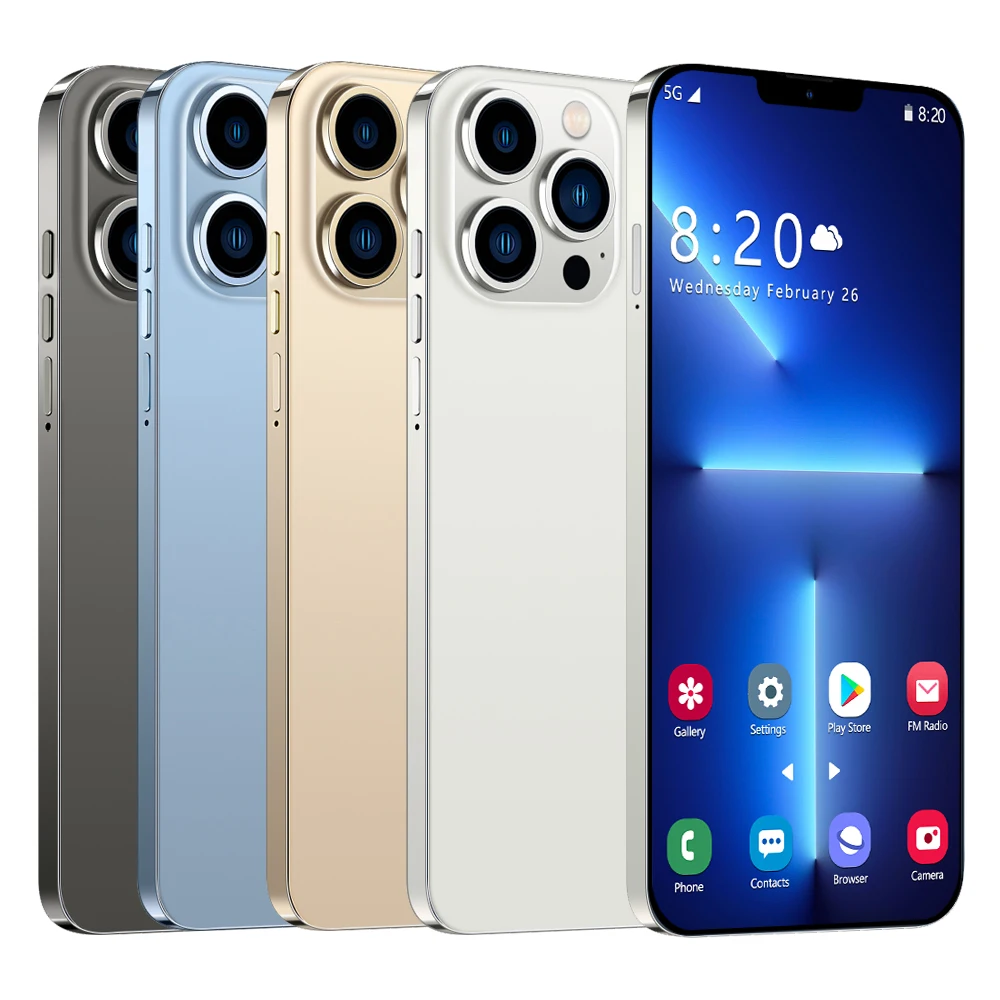 Смартфон разблокированный 2023 I13 PRO 16 ГБ + 512