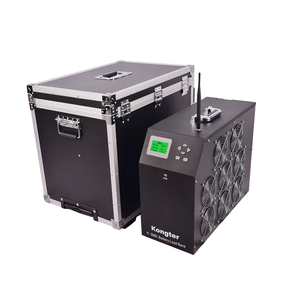 480V 380V 125V 300A resistive DC load bank for test lead acid battery nickel cadmium battery lithium battery real capacity