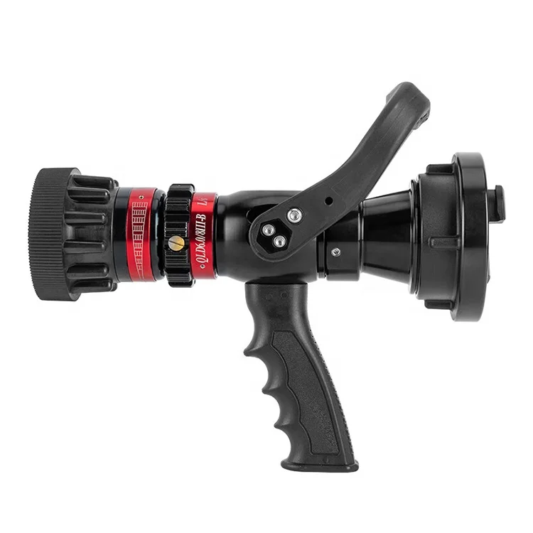 Manufacturer high pressure fire fighting jet spray adjustable multi-purpose water hose nozzle