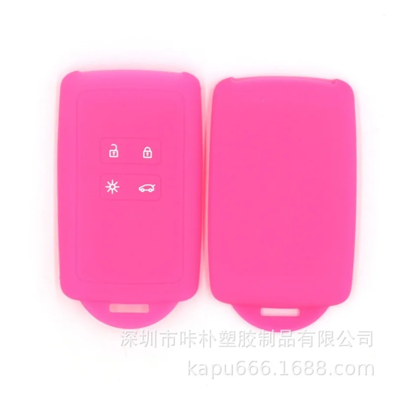 Silicone Car Key Case for Renault Kadjar Koleos Clio Scenic Megane Duster Sandero Captur Twingo