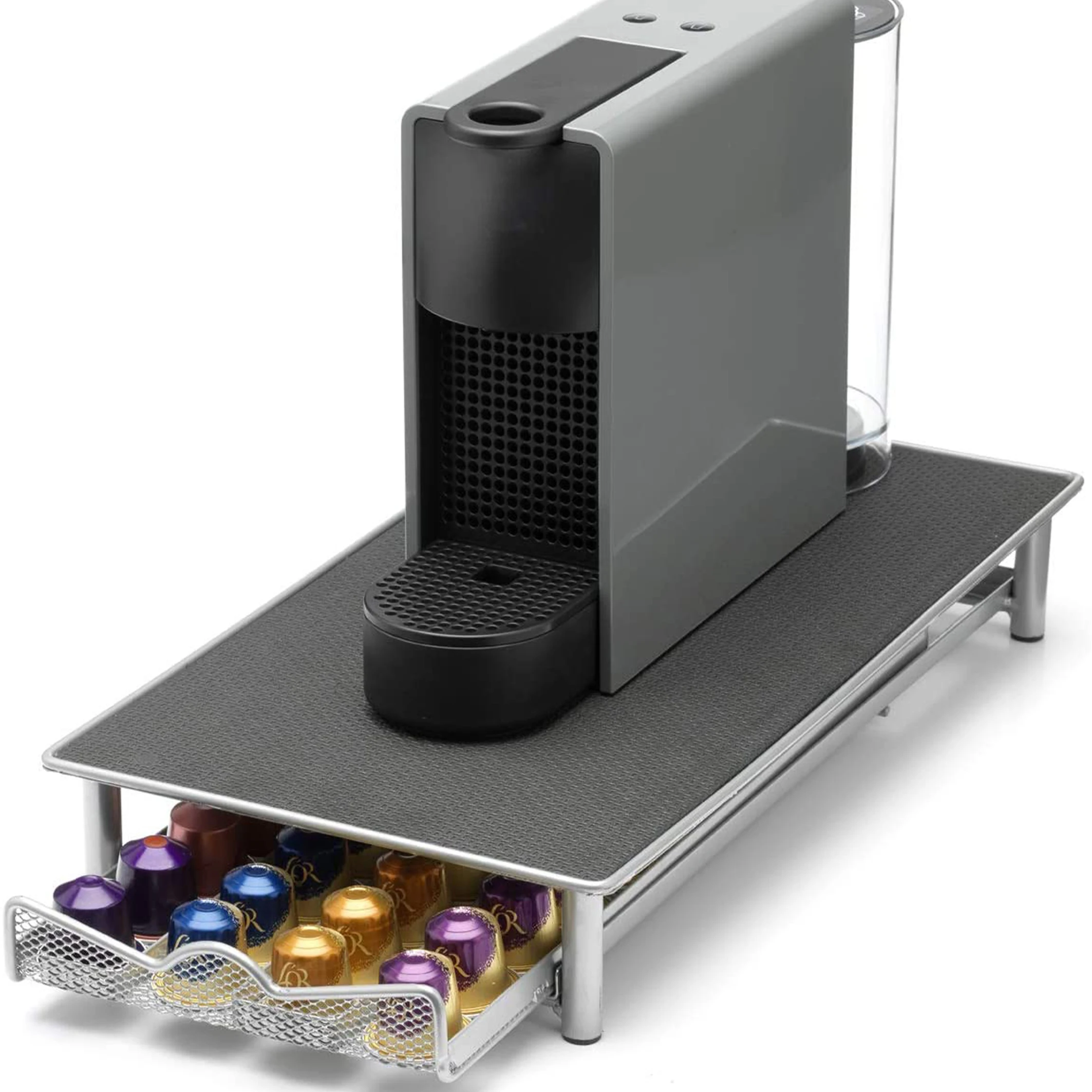 Coffee Capsules Rack 40 nespresso coffee drawer Storage Organizer