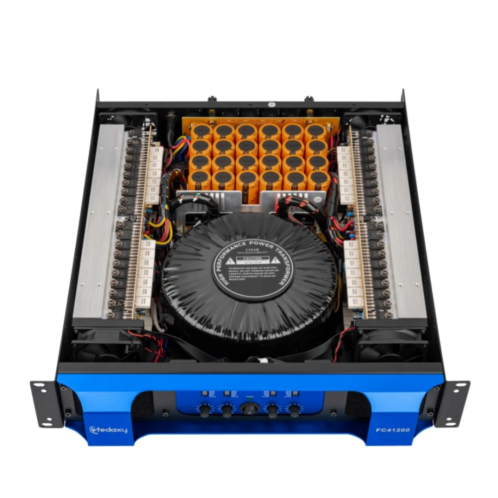 2U усилитель мощности аудио 8/4 Ом 300w/400w/600w набор динамиков с усилителем для dj