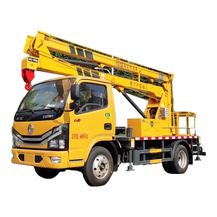 Cheap Dongfeng 25-45m series aerial work platform electric hydraulic high-altitude operation trucks euro 4