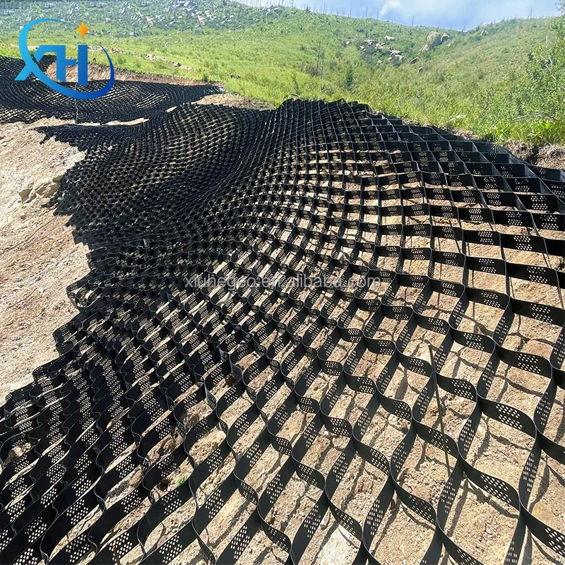 Промышленный дизайн HDPE Geocells текстурированный и перфорированный пластиковый лист для эффективной защиты от наклона geocell