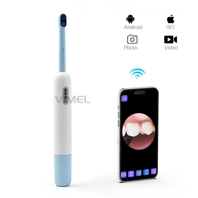 New In 2.0M pixel wireless intra oral tooth endoscope dental borescope waterproof wifi dental mirror camera image System