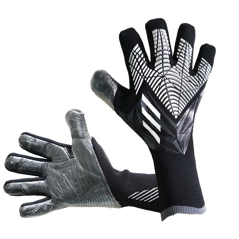 Latex Goalkeeper Gloves 2022 New Design German Latex Soccer Gloves For Adult And Kids Football Gloves