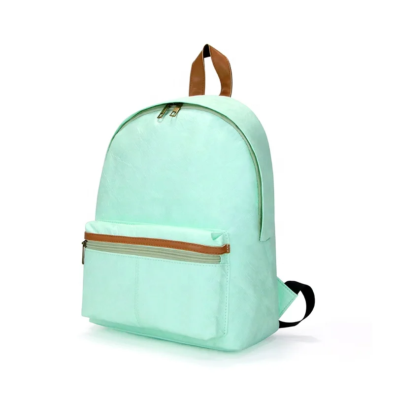 Fashion Wholesale Women casual Travel Portable Tyvek Paper Backpack Outdoor Custom Tyvek Backpack