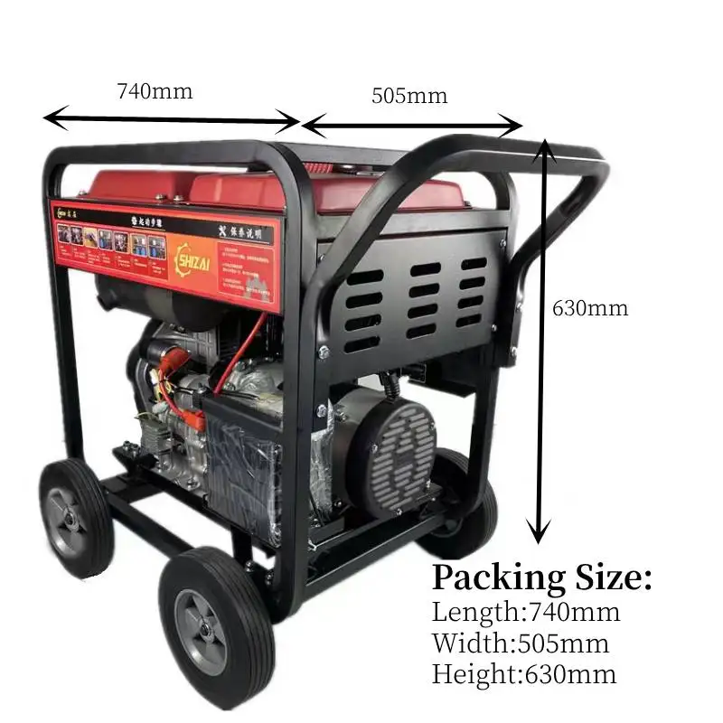 SHIZAI SZ10000E  (CHINA) Silent Generating Set Electricity Diesel Generators For Sale