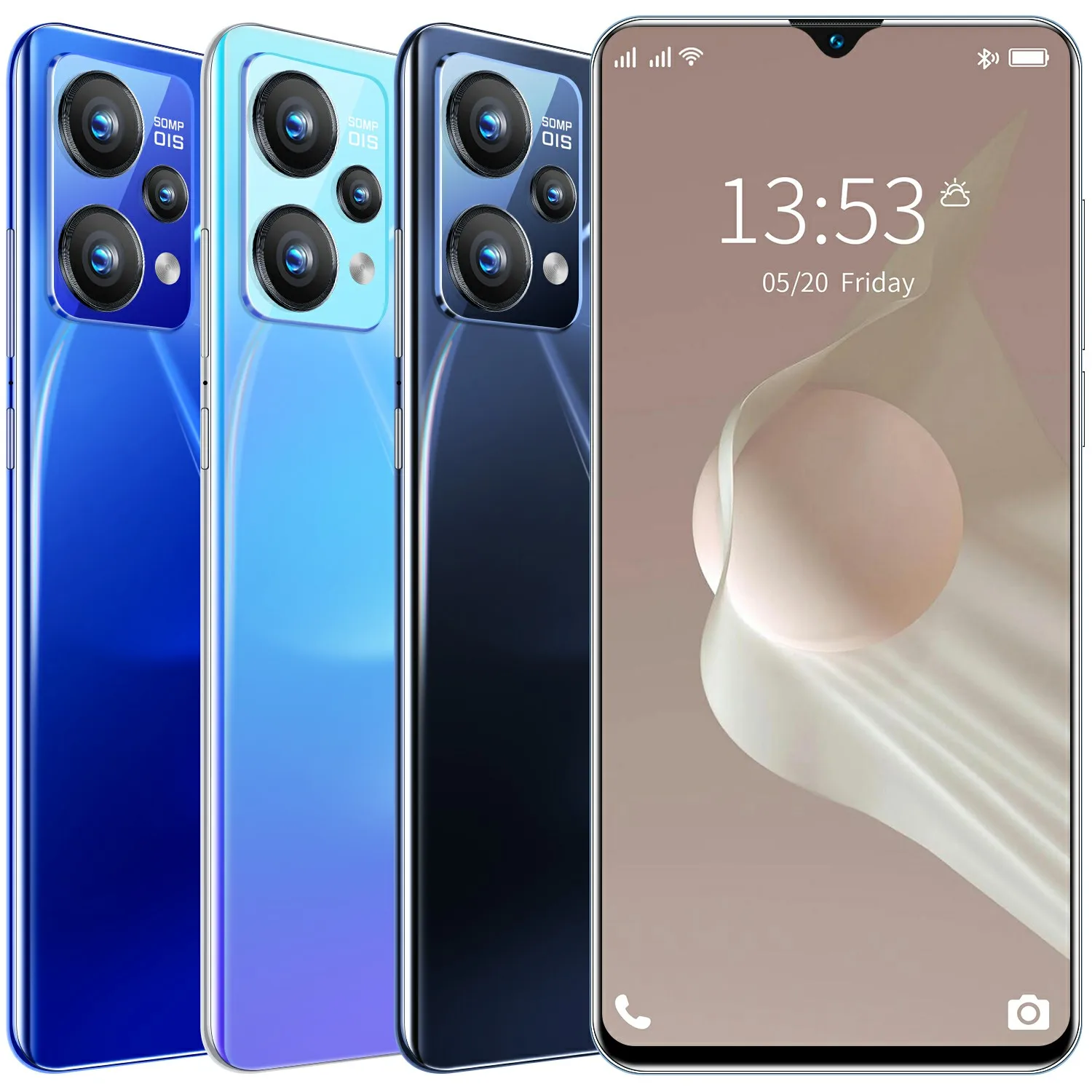 Hot selling Reno7 Pro smartphone 6.8 inch 16+512GB unlocked smart phones dual SIM 10 core android cell phone