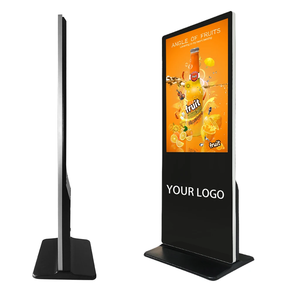 Floor-Standing Touch Supermarket Internet Interactive Advertising Screen Display Media Player Digital Signage