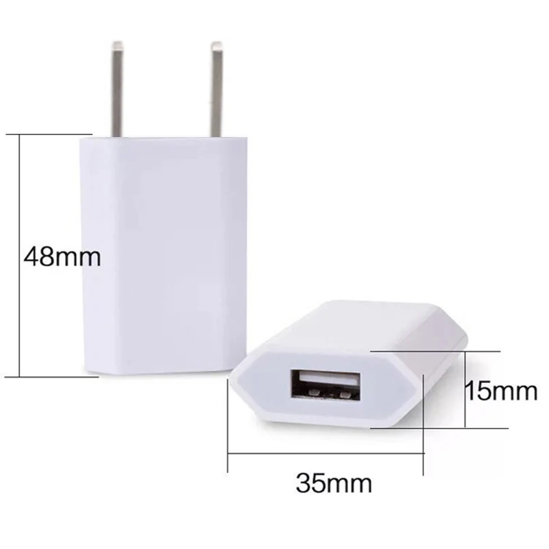 Universal PD 20w Usb-c Power Adapter Brick 5V 1A 2A EU US Plug 10W 5W Fast Charging Cube Block Usb Original Cell Phone Charger