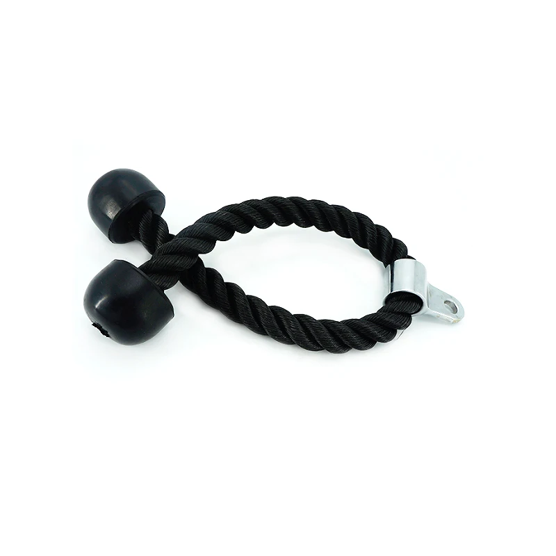 Exercise Machine Attachments Pulley System Gym Pull Down Rope,Triceps Pull Down Cable Attachment,Tricep Rope Gym Equipment.