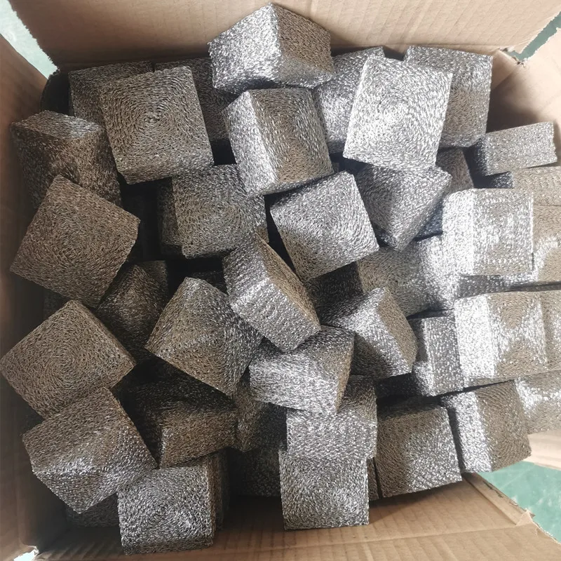 304 316 316L 904L 310S stainless steel knitted wire mesh gaskets for EMI/RFI shielding