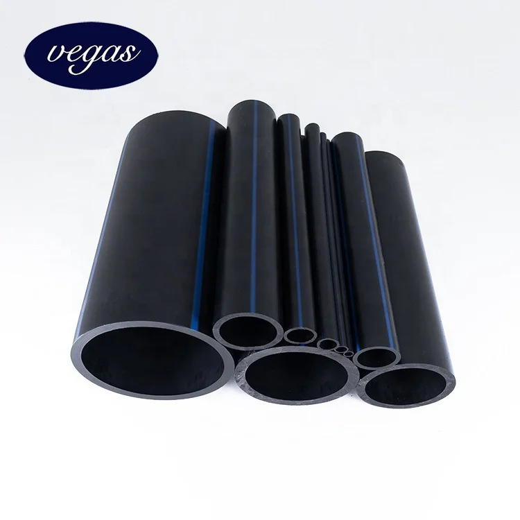 high wear resistance high density polyethylene pipe plastic pipe for transfer