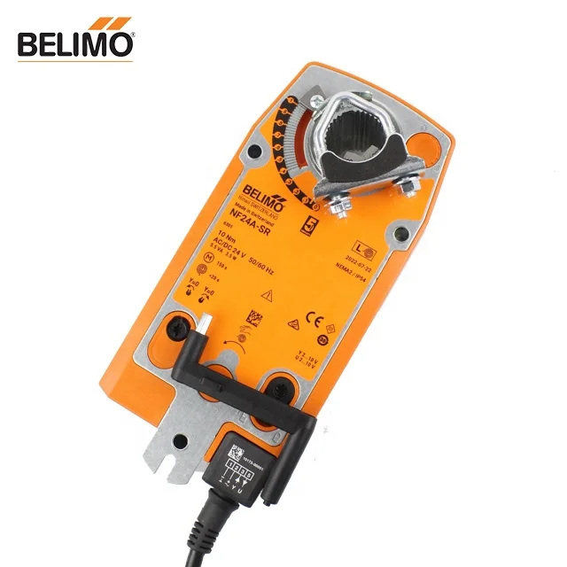 Switzerland BELIMO original NF24A-SR Rotary actuator fail-safe 10 Nm AC/DC 24 V 150 s IP54 Position feedback in stock  CE