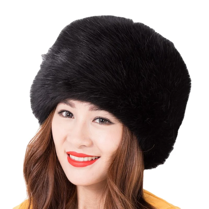 Protective Face Cover hat Thickened warm woolly hat for winter with Ear Flaps Trapper Hat for Men Women