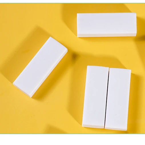 Wholesale High Quality White Rectangular Custom TPR Eraser Pencil Rubber Erasers Office and School Supplies