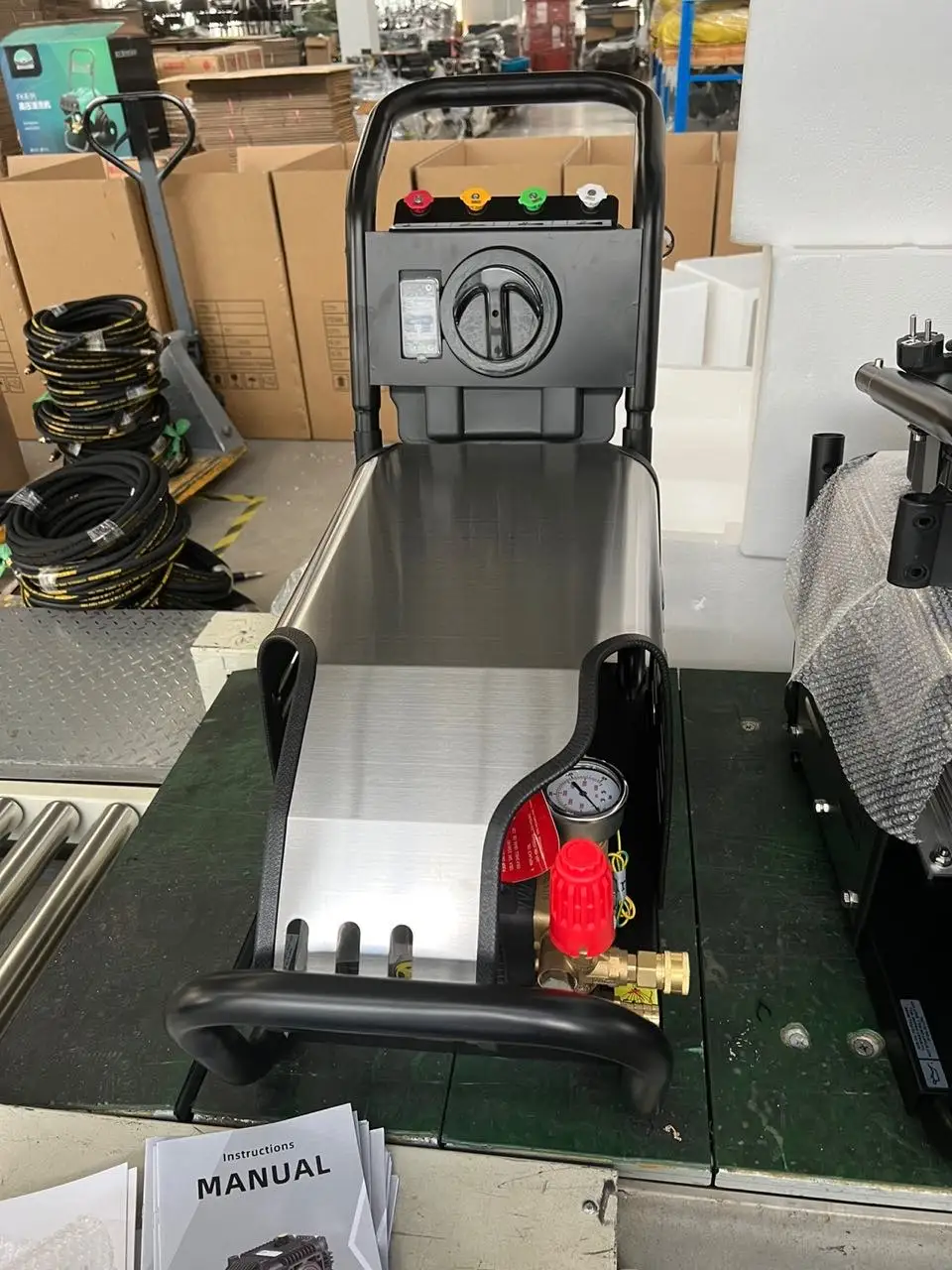 130Bar 3kw Electric high pressure washer industrial cold  water electric high pressure car washer portable cleaning equipment