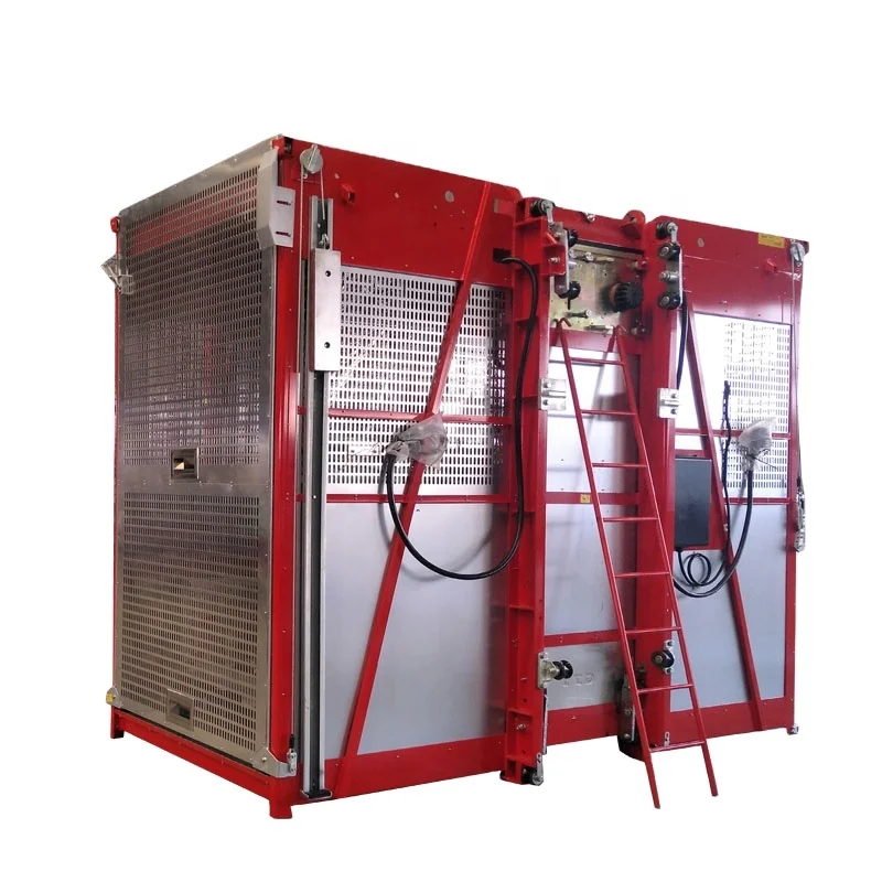 GJJ Construction Hoist Material And Passenger Elevator Sc100/Sc200/Sc270/Sc320 SC45/30 FC