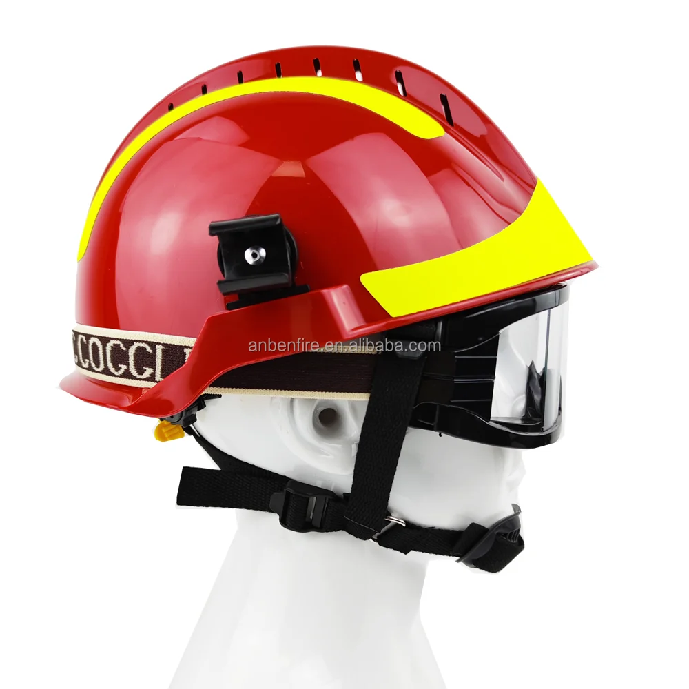 2024 Flame Retardant Fire Fighting Protective Firefighter Safety Rescue Helmet for Firemen