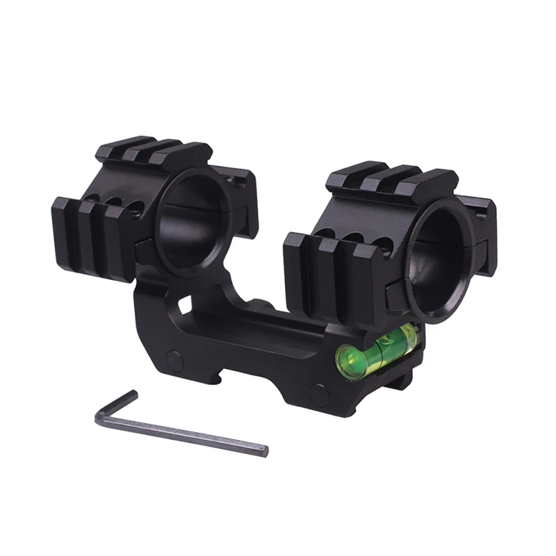 25,4/30 мм двухстороннее пузырьковое кольцо для нивелира Вивера верхняя Охотничья винтовка Пикатинни двойные кольца ласточкин хвост встроенные кольца для прицела