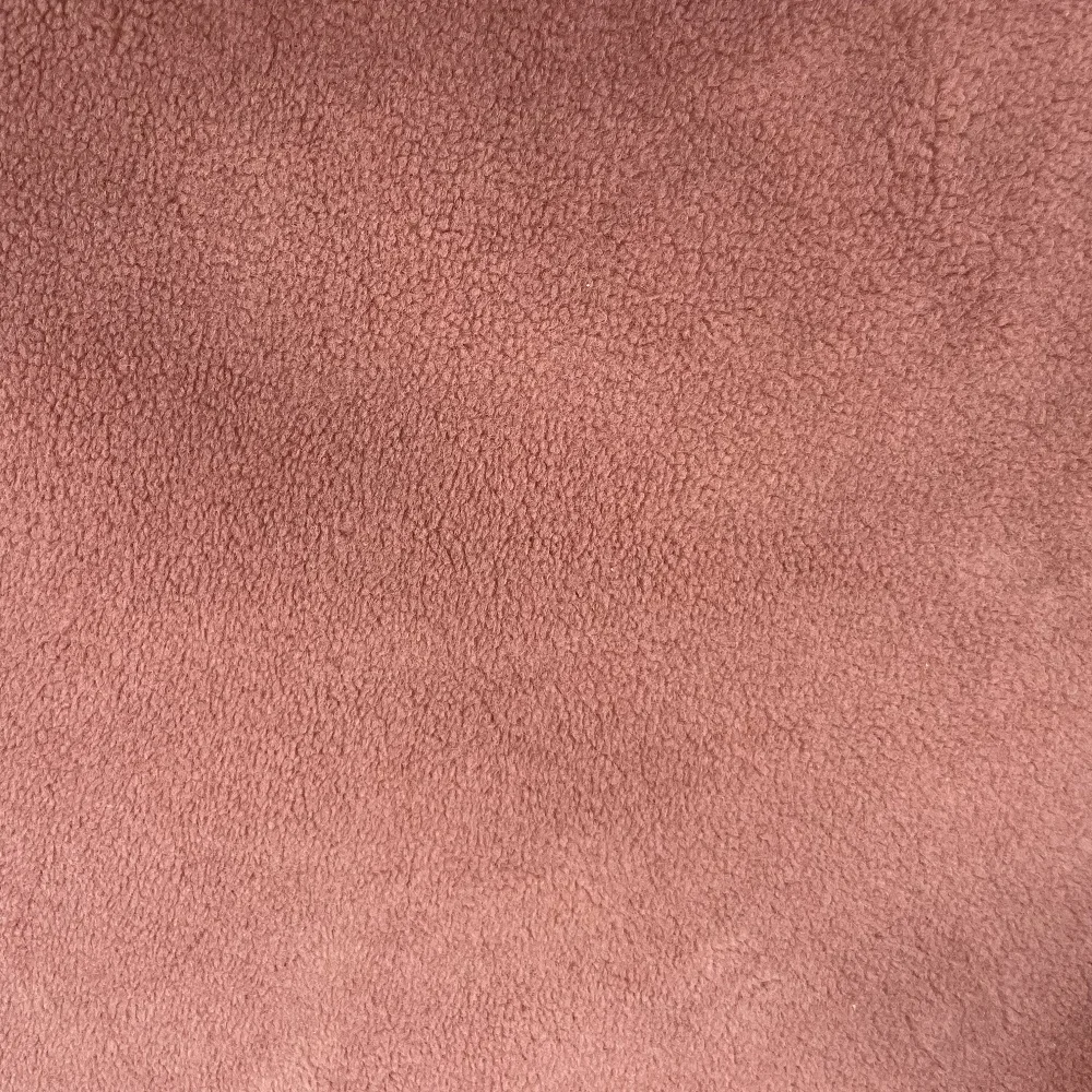 China Supply Custom Knitted Plain Lining Blanket Lay Magenta Small Wool Fleece Fabric