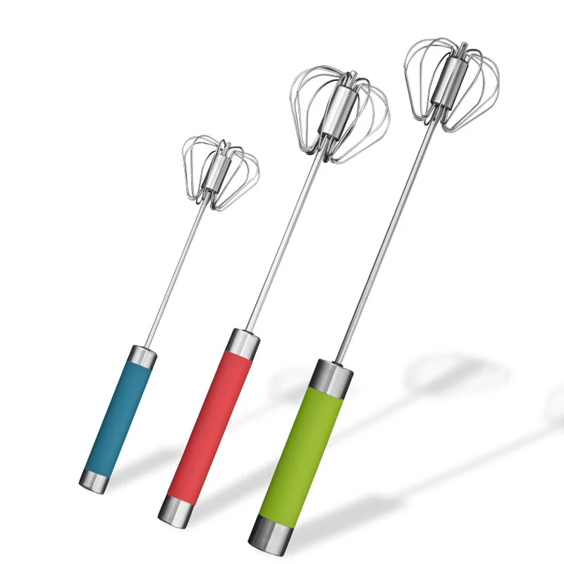 Мини ручной венчик для яиц из нержавеющей стали/металлический венчик с шариком
