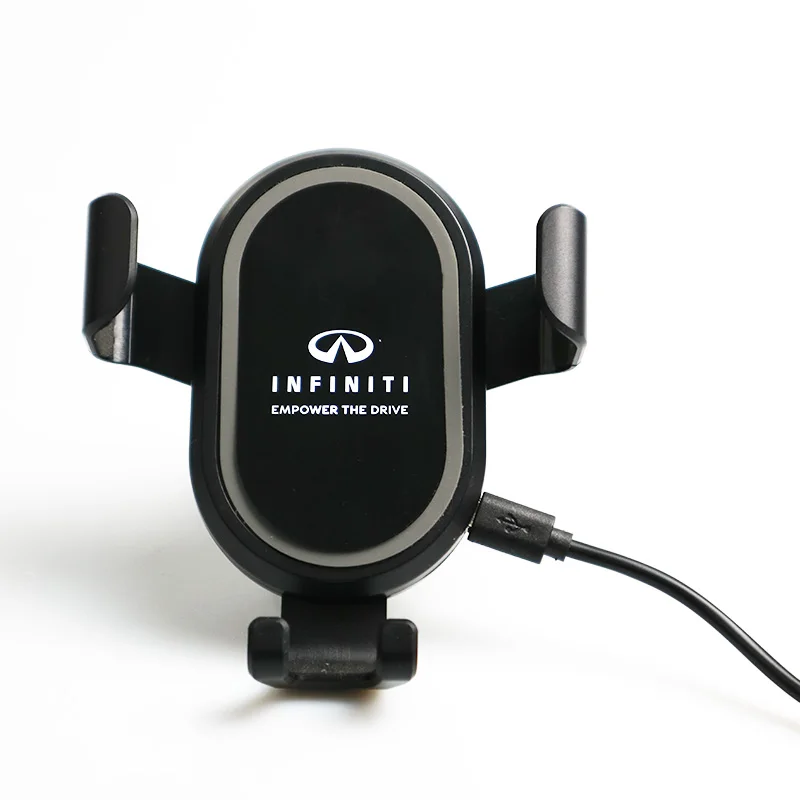 Logo Custom Wireless Car Charger 10w Wireless Car Charger 2021 New Design Qi Approved Fast Wireless Car Charger