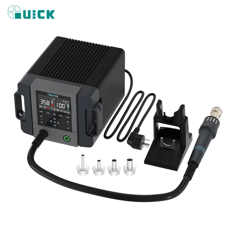 QUICK 861PRO Smart Hot Air Desoldering Staction For Mobile Phone Motherboard Ic Chip Level PCBA Repair Station