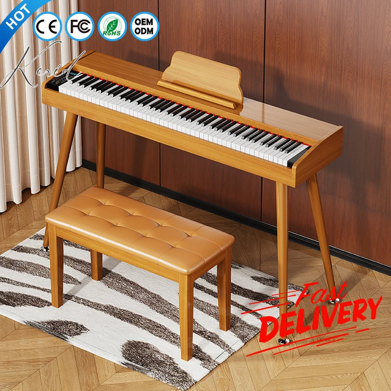 Free Design 88 Weighted Key Professionnel Piano Weighted Musical Instruments Piano Digital Piano