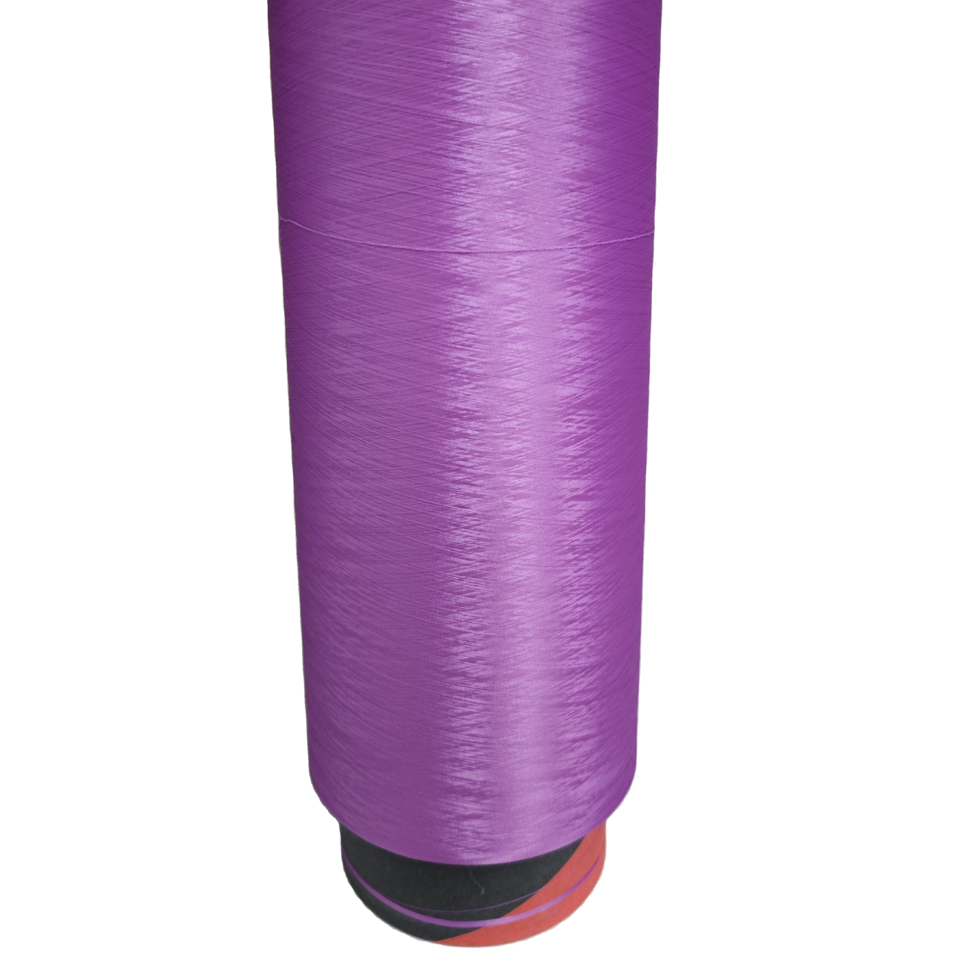 Factory Hot-Selling PURPLE 17809 Colored Nylon 6 Sewing Thread 70D/24F 100% Nylon Yarn for Knitting