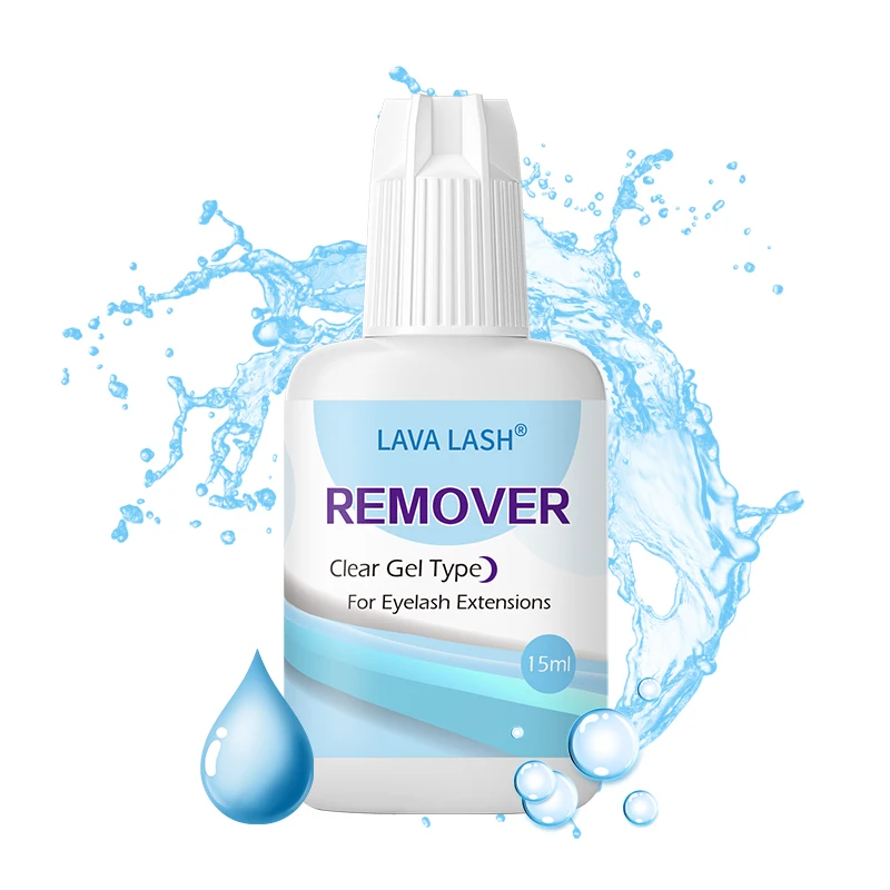 Lavalash Non- Irritation 15ml Eyelash Cleanser New Private Label Eyelash Extension Glue remover