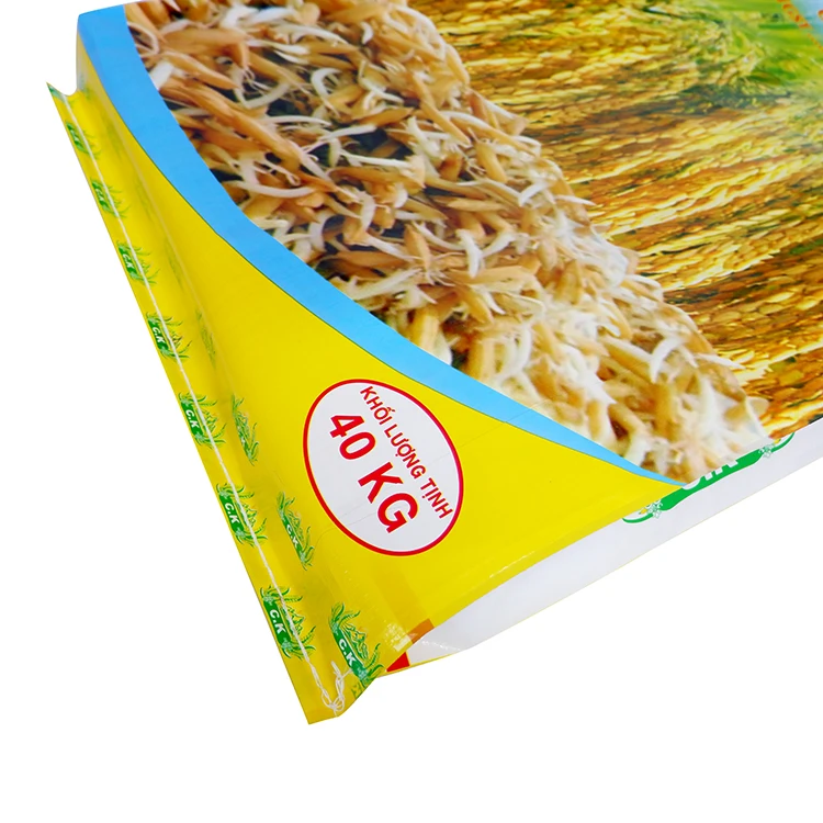 Rice Bag 50Kg For Packaging, PP Woven Rice Bag, Rice Packing Bag