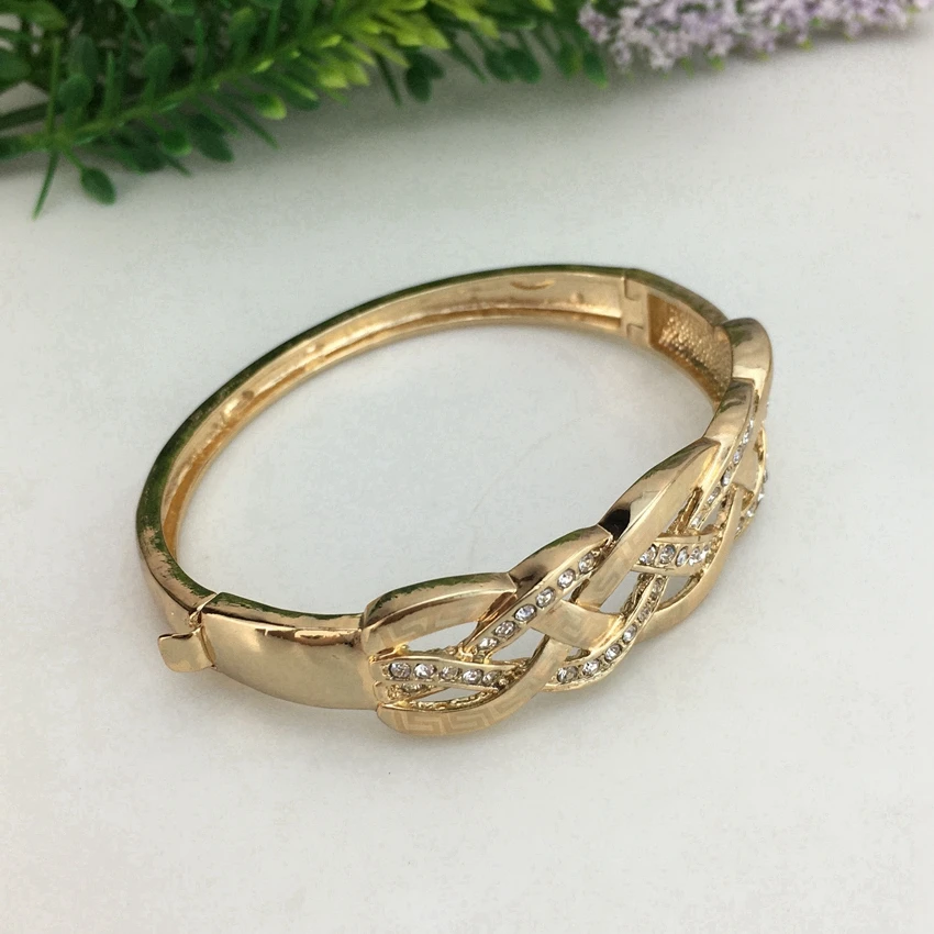 Yuminglai FHK11477 new fashion jewelry, gold plated earrings, bracelets, necklaces,  18K gold plated jewelry set